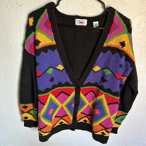 Marsh landing vintage 80’s/90’s oversized cardigan